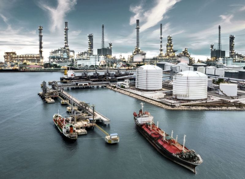 Industrial port